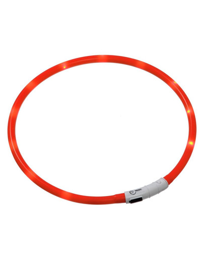 KARLIE LED obojok pre psa 70 cm, oranžový