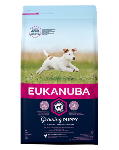 EUKANUBA Growing Puppy Small Breed 2kg