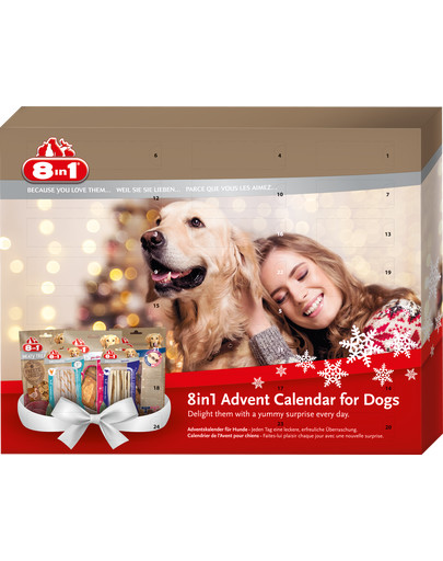 8IN1 Adventný kalendár pre psa