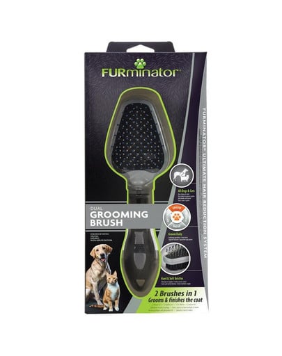 FURMINATOR Dual Brush obojstranná kefa pre psy 1 ks