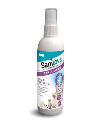 SANILOVE Neutralizator Zapachów Do Tapicerki Samochodowej 125 ml