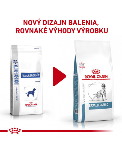 ROYAL CANIN Veterinary Health Nutrition Dog Anallergenic 8 kg