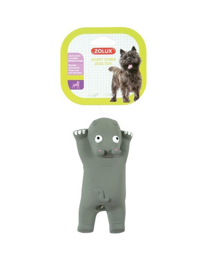 ZOLUX Hračka pre psa Sleeping animal Hroch latex 16cm
