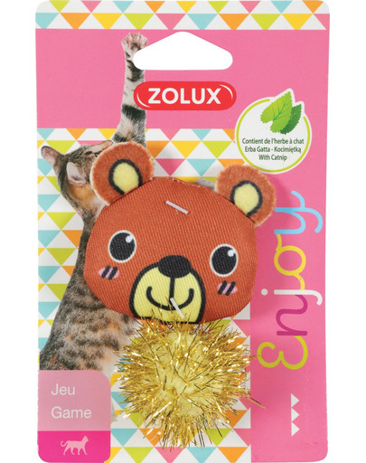 ZOLUX LOVELY Hračka pre mačky medveď s catnip