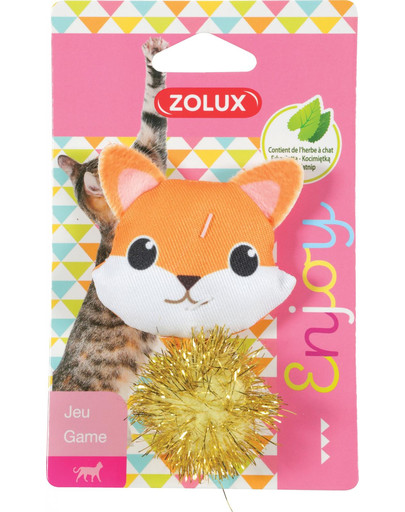 ZOLUX LOVELY Hračka pre mačku líška s catnipom