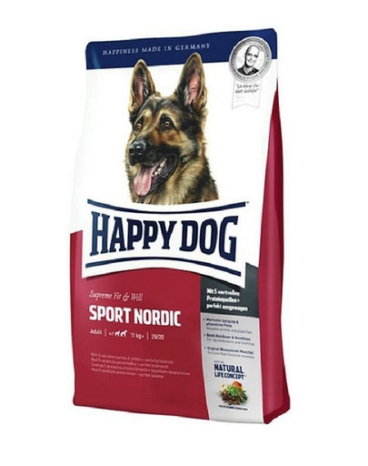 HAPPY DOG Fit & Well Sport Adult Nordic 15 kg