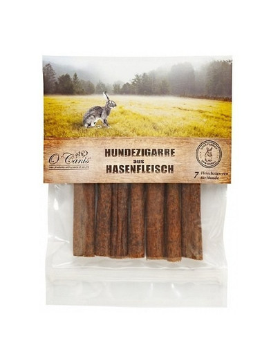 O'CANIS Pochúťky pre psa  zo zajačieho mäsa 7 ks.