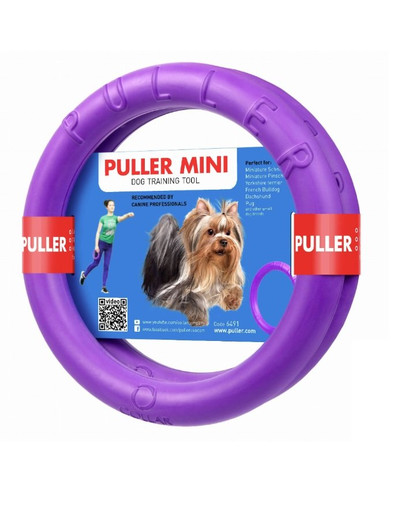 PULLER Mini Dog Fitness ring pre malého psa, 19 cm