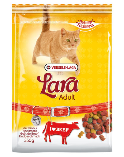 VERSELE-LAGA Lara Adult Beef 10 kg krmivo pre dospelé mačky, hovädzie mäso
