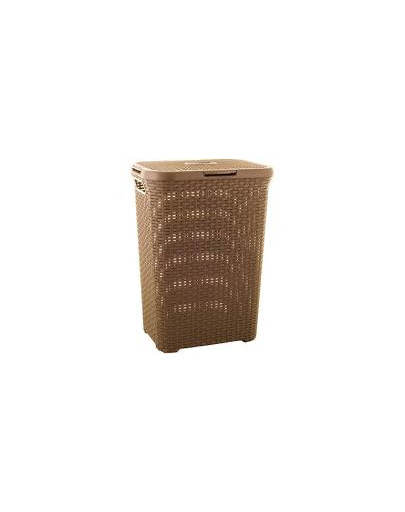 CURVER RATTAN STYLE Kôš na bielizeň 40L krémový
