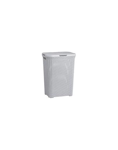 CURVER RATTAN STYLE Kôš na bielizeň 60L Svetlo-sivý