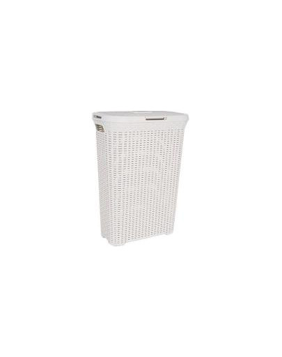 CURVER STYLE RATTAN 40 l - krémový kôš na prádlo