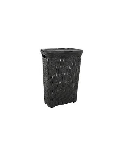 CURVER RATTAN STYLE Kôš na bielizeň 40L Tmavošedý