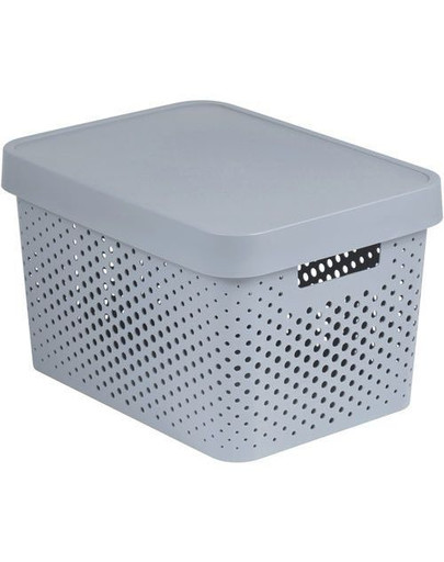CURVER BOX INFINITY DOTS 17L šedá