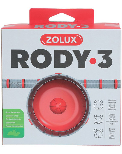 ZOLUX RODY 3 Červený kolovrátok