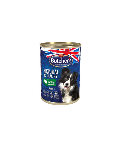 BUTCHER'S Natural&Healthy Dog morčacie 400 g