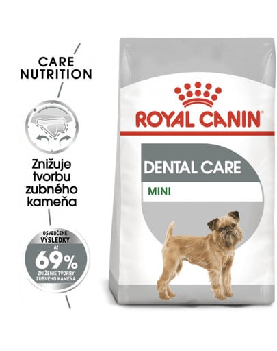 ROYAL CANIN Mini dental care 3 kg granuly pre psy znižujúce tvorbu zubného kameňa