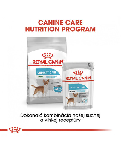 ROYAL CANIN Mini urinary care 8 kg granuly pre psy s obličkovými problémami.