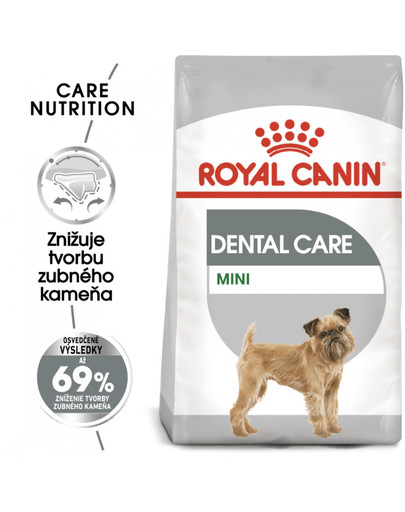 ROYAL CANIN Mini dental care 8 kg granuly pre psy znižujúce tvorbu zubného kameňa