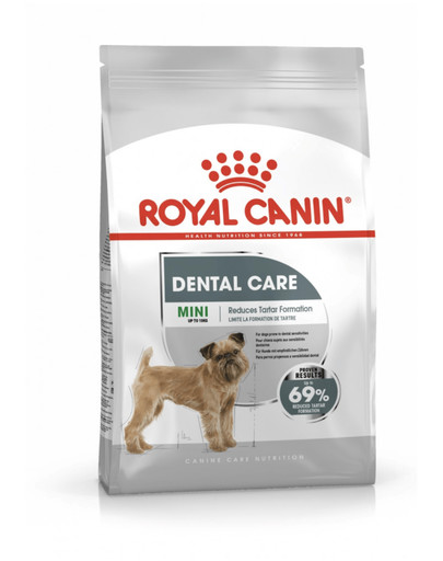 ROYAL CANIN Mini dental care 8 kg granuly pre psy znižujúce tvorbu zubného kameňa