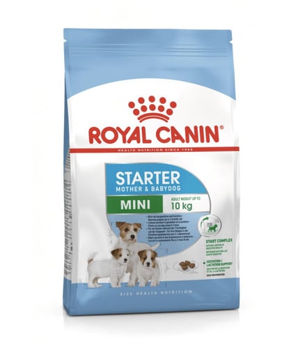 ROYAL CANIN Mini starter mother & babydog 3 kg granule pre brezivé alebo dojčiace suky a šteňatá