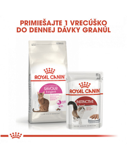 ROYAL CANIN Savour Exigent 400g granule pre maškrtné mačky