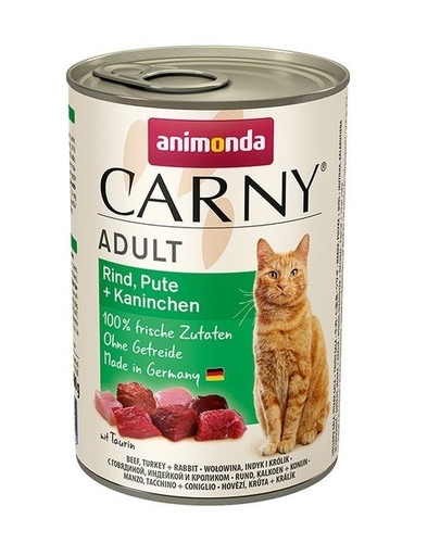 ANIMONDA Carny Morčacie a králik 400g
