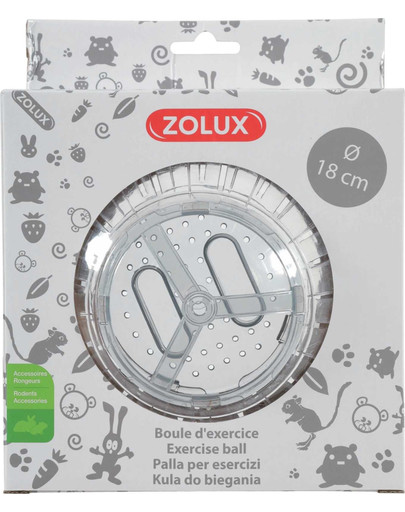 ZOLUX Cvičná lopta pre hlodavce béžová 18cm