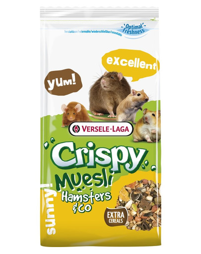 VERSELE-LAGA Hamster Crispy 400g krmivo pre škrečky