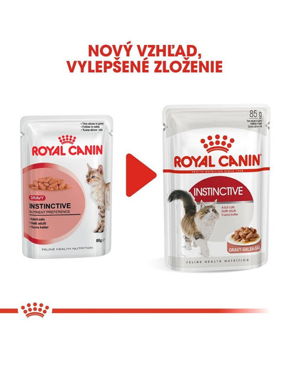ROYAL CANIN Instinctive Gravy 85g kapsička pre dospelé mačky v šťave
