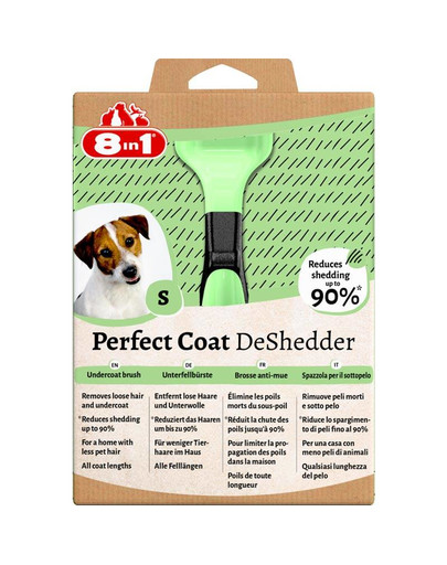 8IN1 Perfect Coat DeShedder Dog S - nástroj na vyčesávanie pre psa S