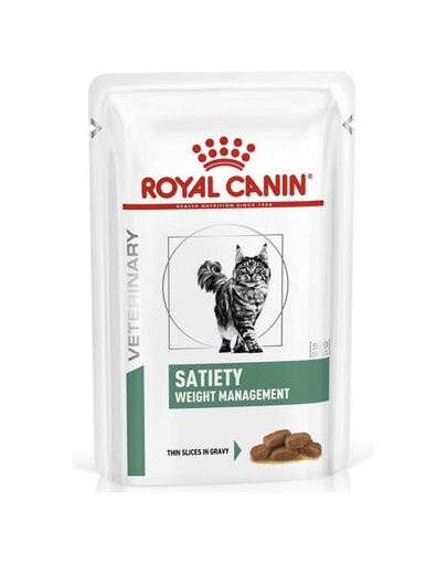 ROYAL CANIN Veterinary Health Nutrition Cat Satiety Pouch 12 x 85 g