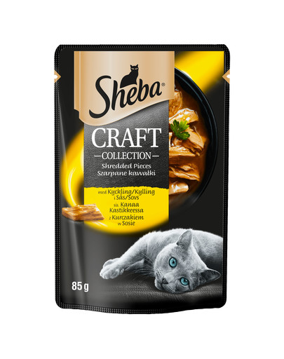 SHEBA Sheba Craft Collection Hydina v omáčke 12x85g