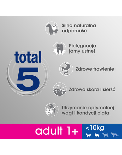 PERFECT FIT Perfect Fit 2,6 kg x 3 Kuracie pre malé rasy