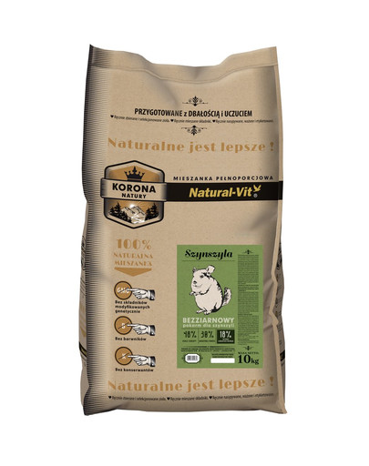 NATURAL-VIT Korona Natury Kompletná zmes pre činčiny 10 kg