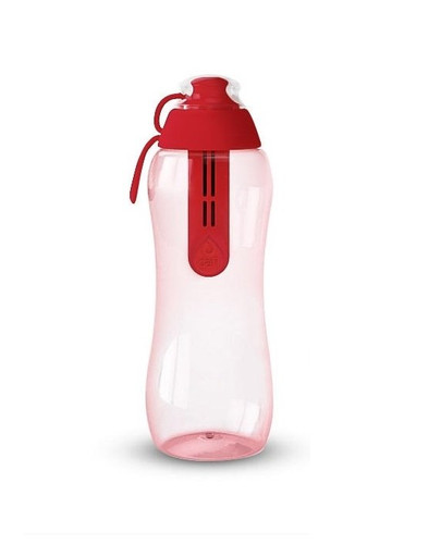 DAFI Filtračná fľaša 0,3 l + 1 ks filter, červená