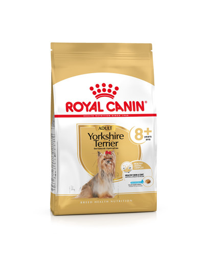 ROYAL CANIN Yorkshire Terrier Adult 8+ 1,5 kg granule pre staršieho jorkšírskeho teriéra