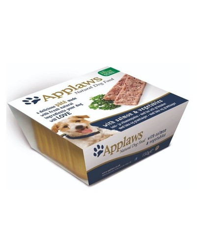 APPLAWS Losos so zeleninou 150 g Paté pre psa