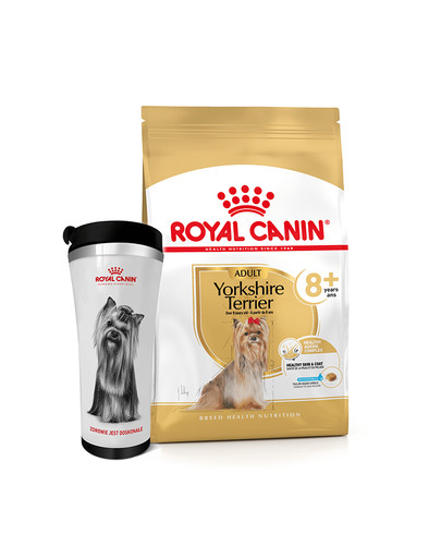 ROYAL CANIN Yorkshire Terrier Adult 8+ 1,5 kg granule pre staršieho jorkšírskeho teriéra