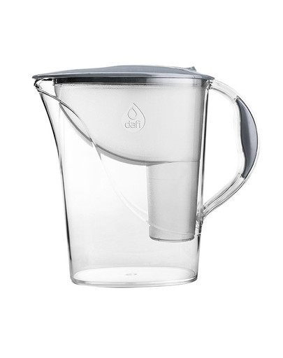 DAFI Filtračná kanvica Atria 2,4 l + 2 filtre, sivá