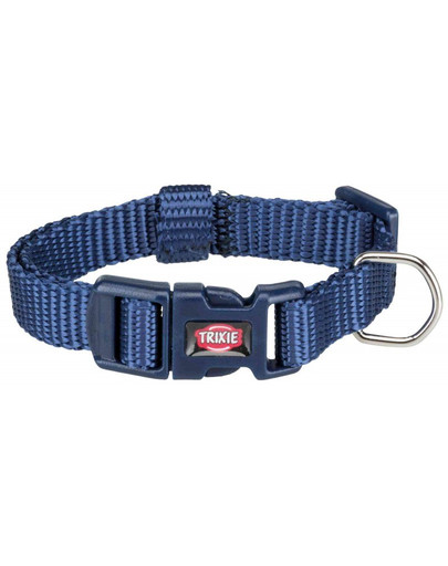 TRIXIE Obojok Premium, S: 25–40 cm/15 mm, indigo