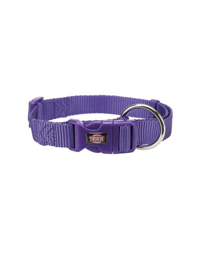 TRIXIE Obojok Premium, S–M: 30–45 cm/15 mm, fialový