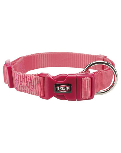 TRIXIE Obojok Premium, L–XL: 40–65 cm/25 mm, svetloružový