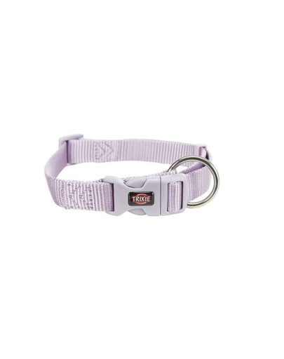 TRIXIE Obojok Premium, L–XL: 40–65 cm/25 mm, svetlofialový