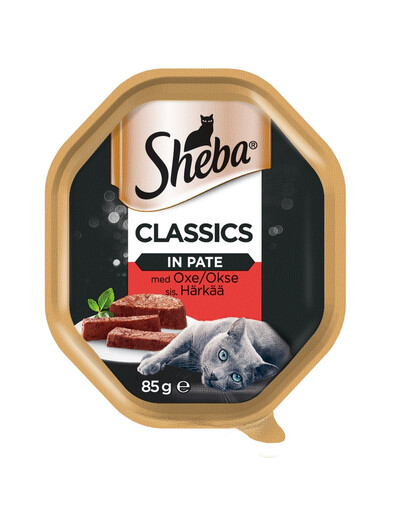 SHEBA Classics 85g hovädzie