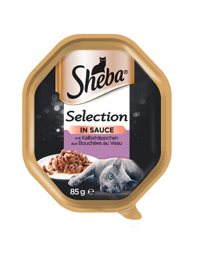 SHEBA Selection 85g teľacie v omáčke