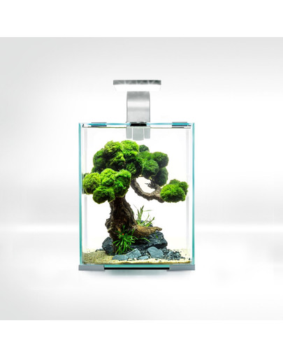 AQUAEL Shrimp Set Smart day & night Akvarijný set 10l biely
