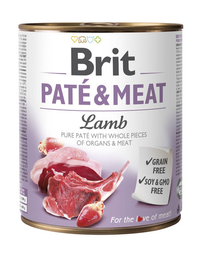 BRIT pate & meat lamb 800 g