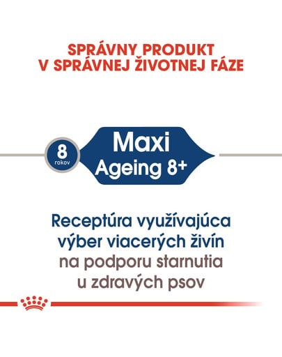ROYAL CANIN Maxi ageing 8+ 10x140 g