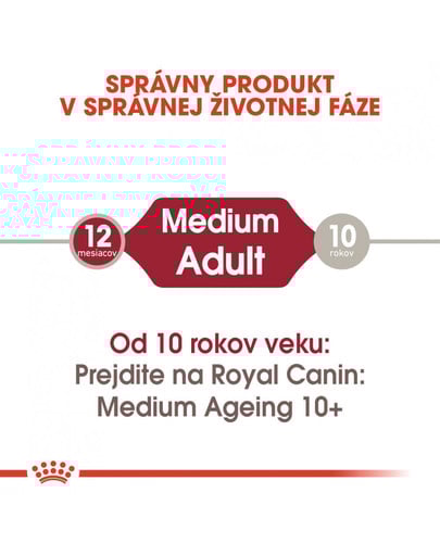 ROYAL CANIN Medium adult 10x140 g kapsička vo šťave pre dospelé stredné psy